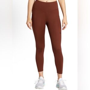 Northface new 7/8 brown leggings small